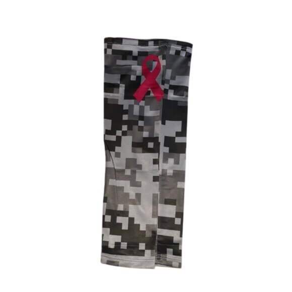 Breast Cancer Awareness Sleeves Pink Ribbon Arm Sleeves - Picture 9 of 9